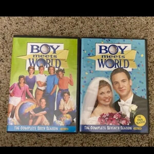Boy Meets World DVD Complete Seasons 6 and 7 gently used condition